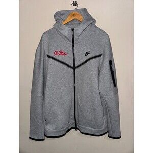 Nike Ole Miss Rebels Football Team Issue Tech Fleece Hoodie Men XL RARE NCAA NEW